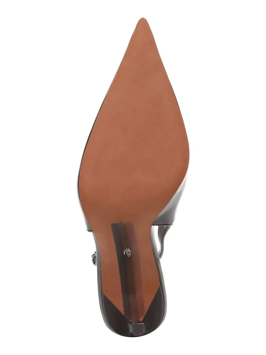 Туфли-лодочки Tegan Slingback Sam Edelman, Rich Chocolate Patent Leather — изображение 5 из 5
