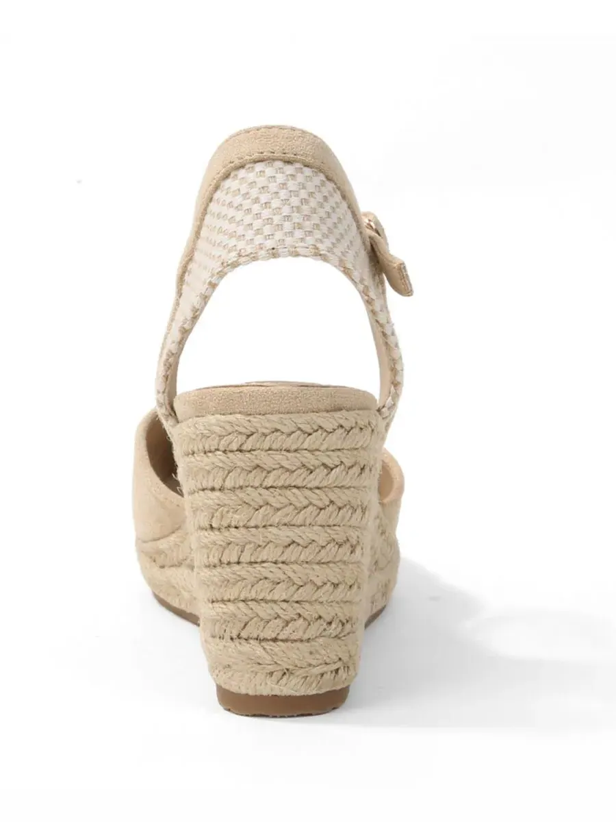 Женские эспадрильи-клинья с закрытым носком Marlene Jute-Wrapped Closed Toe BERNESS — 3