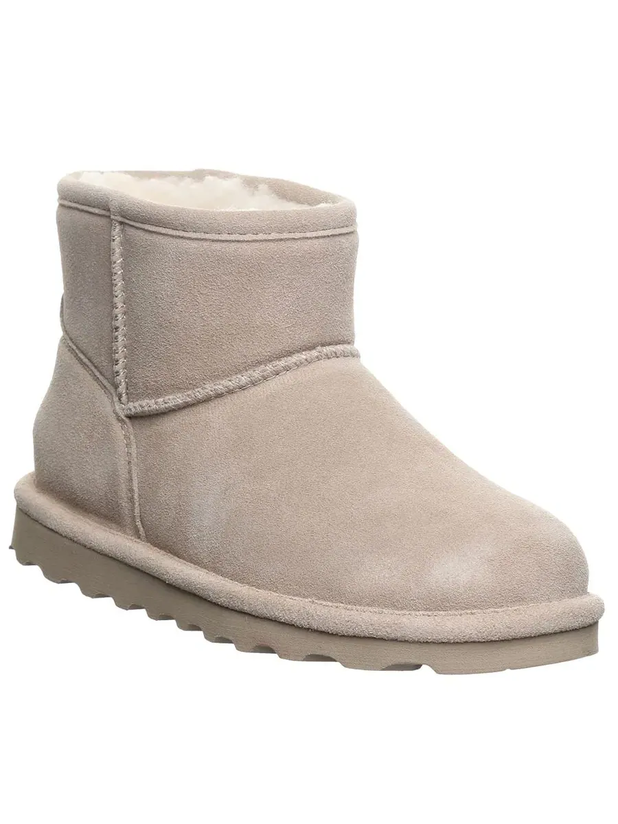 Ботинки-челси женские из замши с шерстяной подкладкой BEARPAW Alyssa — изображение 1 из 8, грибной