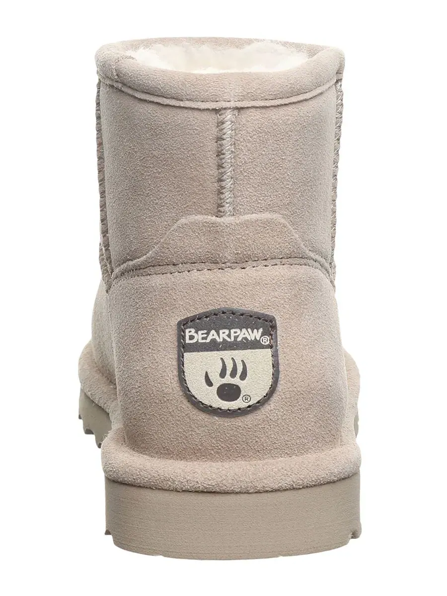 Ботинки-челси женские из замши с шерстяной подкладкой BEARPAW Alyssa — изображение 3 из 8, грибной