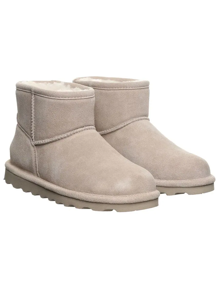 Ботинки-челси женские из замши с шерстяной подкладкой BEARPAW Alyssa — изображение 6 из 8, грибной