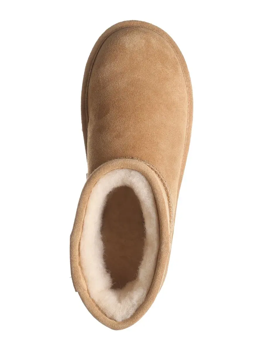 Женские ботильоны Alyssa на плоском ходу BEARPAW — изображение 4 из 8, айс кофе