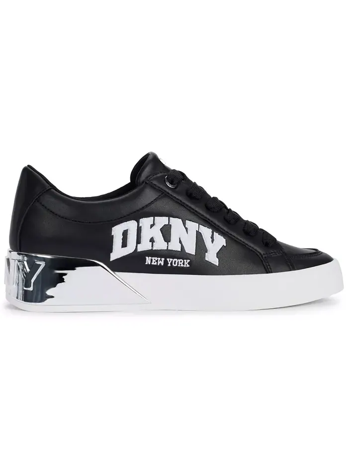 Женские кроссовки Maben Varsity на шнуровке DKNY — изображение 2 из 5, черный