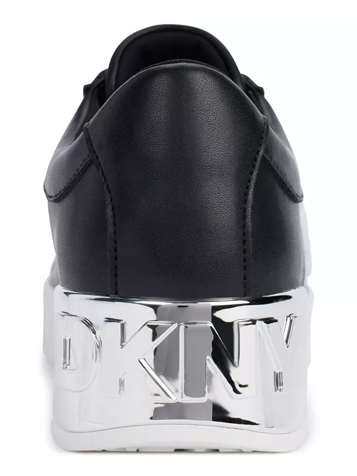 Женские кроссовки Maben Varsity на шнуровке DKNY — изображение 3 из 5, черный