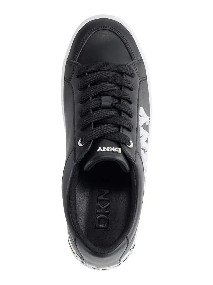 Женские кроссовки Maben Varsity на шнуровке DKNY — изображение 4 из 5, черный