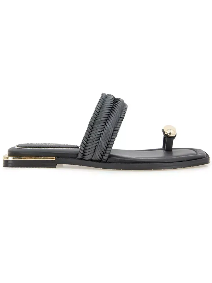 Женские сандалии Andarna Flat Kenneth Cole New York — изображение 2 из 8, черный