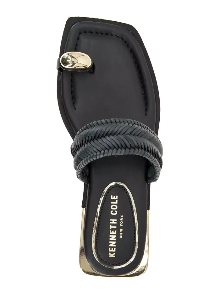 Женские сандалии Andarna Flat Kenneth Cole New York — изображение 4 из 8, черный
