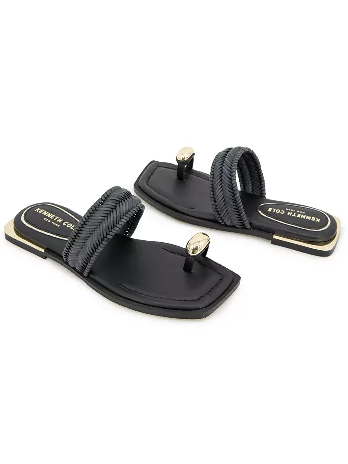 Женские сандалии Andarna Flat Kenneth Cole New York — изображение 8 из 8, черный