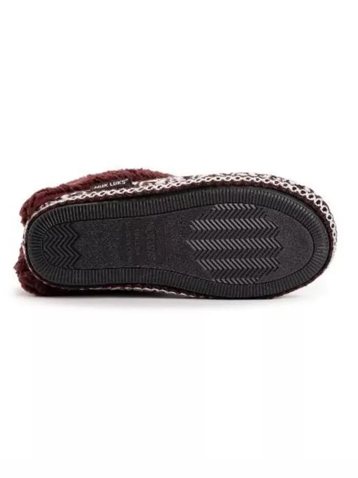 Женские тапочки Melinda MUK LUKS — изображение 2 из 3, бордовый