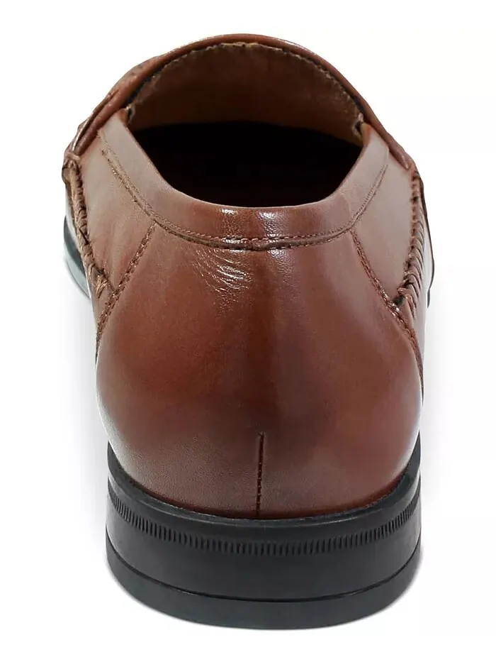 Мужские мокасины Strafford Woven Tassel Nunn Bush — изображение 4 из 7, коричневый