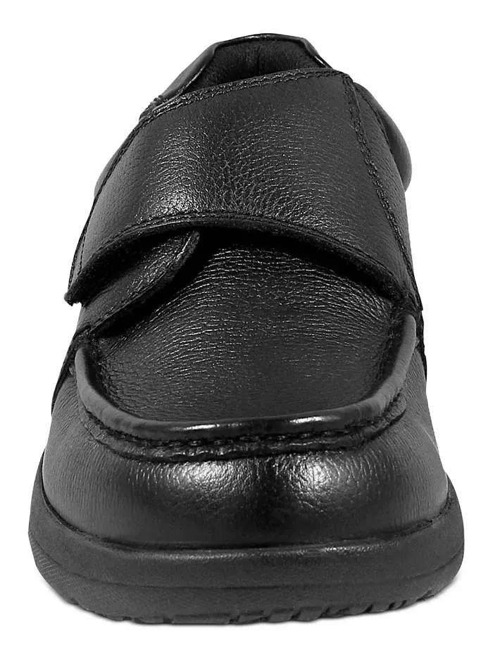 Мужские лоферы Cam-Strap Moc-Toe на легкой подошве Nunn Bush — изображение 6 из 7, черный
