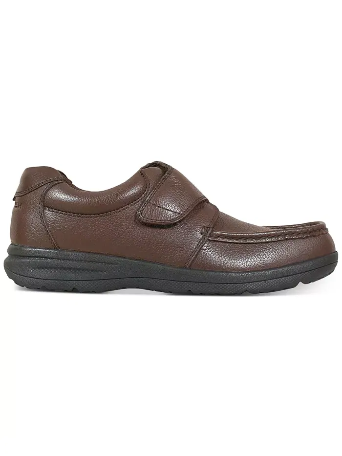 Мужские лоферы Cam-Strap Moc-Toe на легкой подошве Nunn Bush — изображение 2 из 7, коричневый