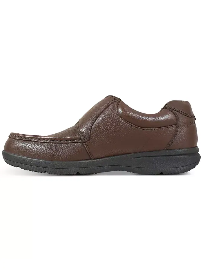 Мужские лоферы Cam-Strap Moc-Toe на легкой подошве Nunn Bush — изображение 7 из 7, коричневый