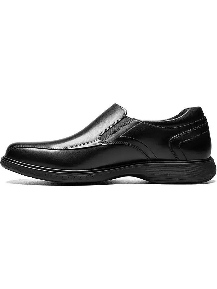 Мужские мокасины Kore Pro Bicycle Toe Slip-On с технологией Comfort Nunn Bush — изображение 7 из 7, черный