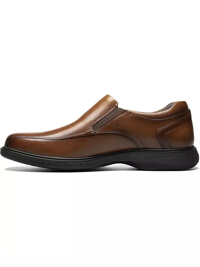 Мужские мокасины Kore Pro Bicycle Toe Slip-On с технологией Comfort Nunn Bush — изображение 7 из 7, коричневый