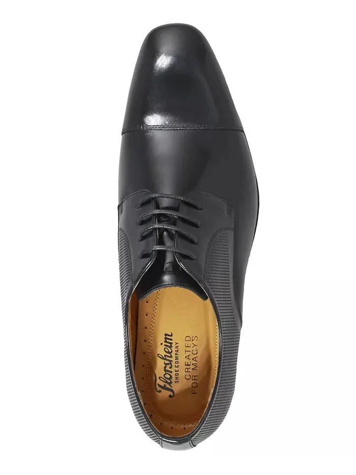 Мужские оксфорды Calipa Cap-Toe Florsheim — изображение 3 из 7, черный