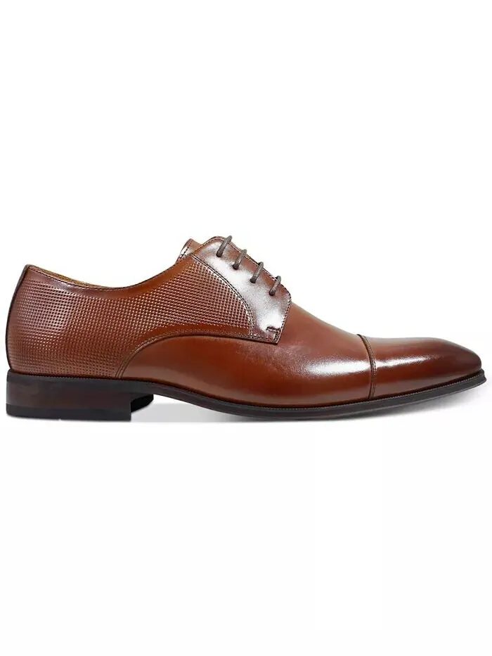 Мужские оксфорды Calipa Cap-Toe Florsheim — изображение 2 из 8, коричневый