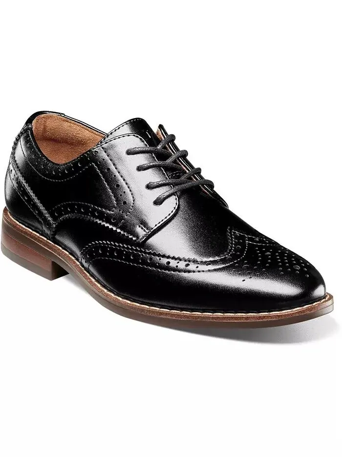 Оксфорды Little Boys Rucci Junior с крылышками Florsheim — изображение 1 из 5, черный