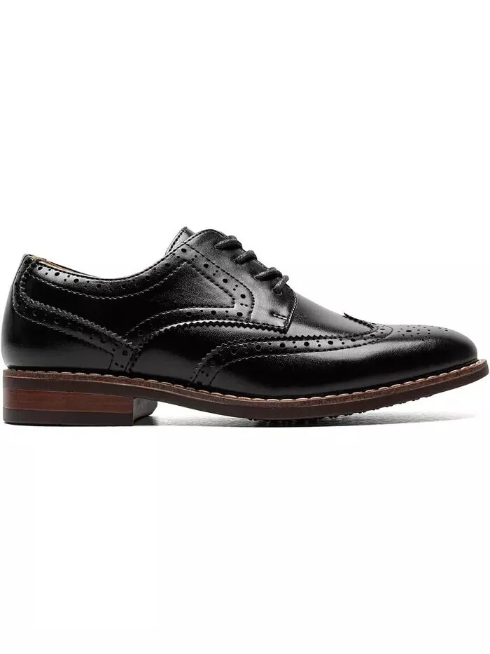 Оксфорды Little Boys Rucci Junior с крылышками Florsheim — изображение 2 из 5, черный