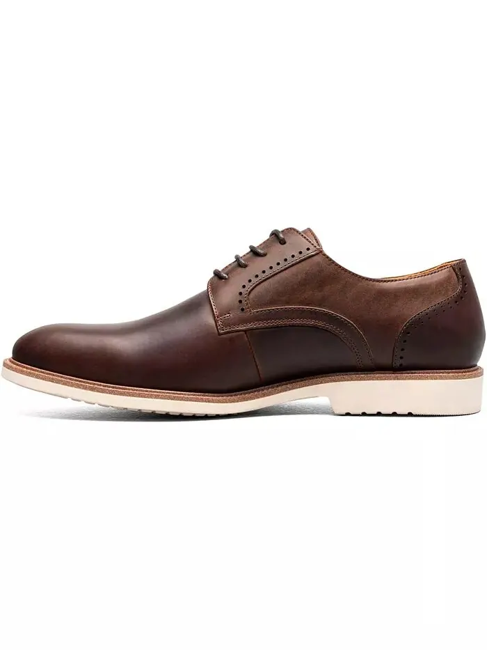 Мужские оксфорды Wescott Plain Toe Stacy Adams — изображение 5 из 15, коричневый