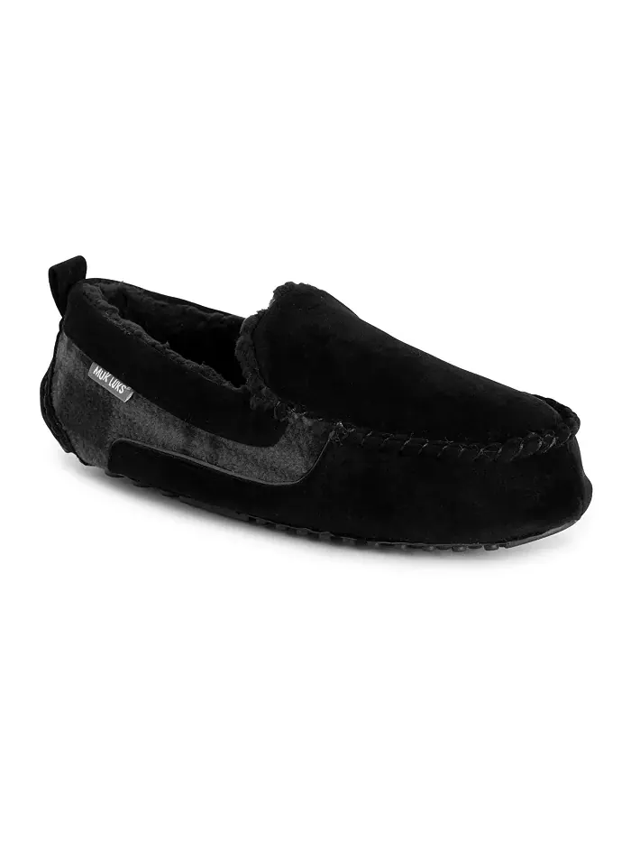 Мужские мокасины-тапочки Emmett MUK LUKS — изображение 1 из 7, черный