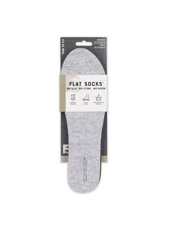 Туфли Women's Flat Socks Foot Petals — серый