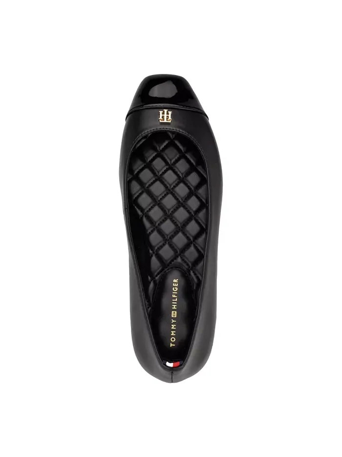 Женские балетки Bekim с мыском Tommy Hilfiger — изображение 4 из 5, черный