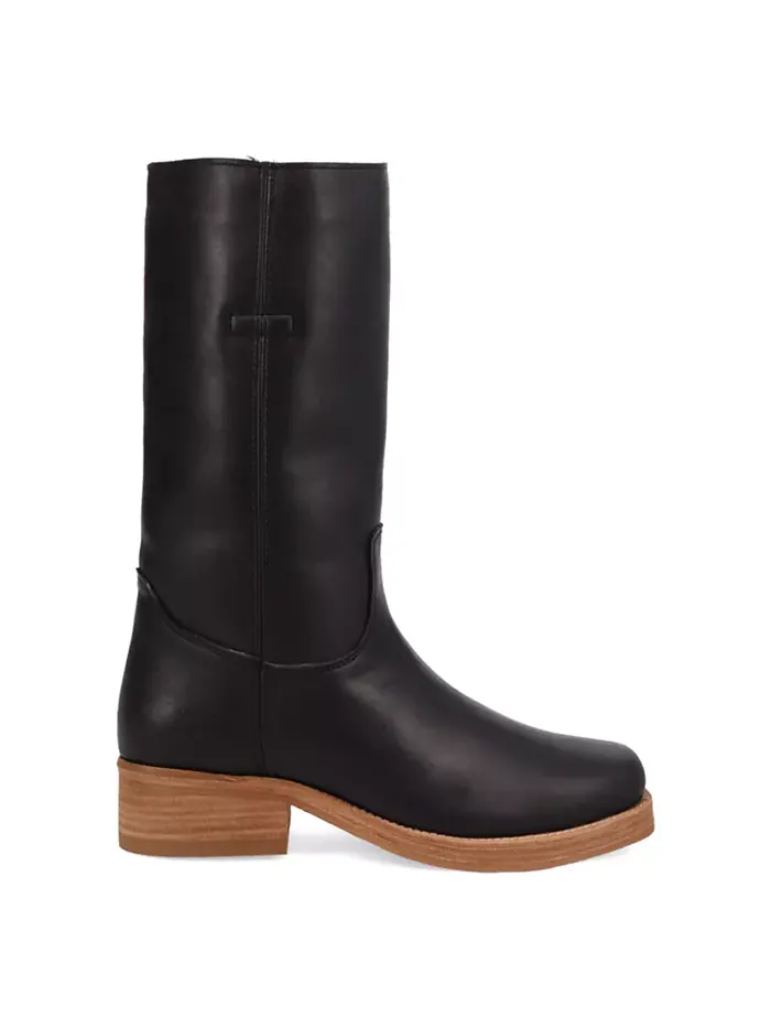 Мужские кожаные ботинки Dutton Dingo — изображение 6 из 7, черный