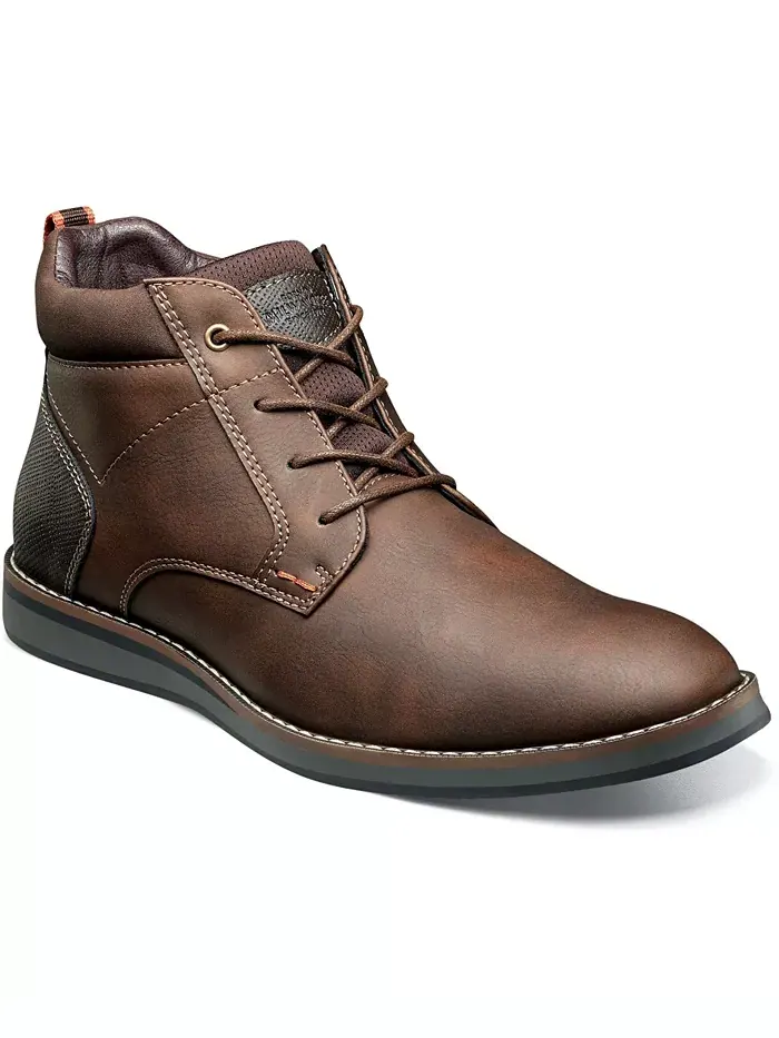 Мужские ботинки Circuit Plain Toe Chukka Nunn Bush — изображение 1 из 8, коричневый мульти