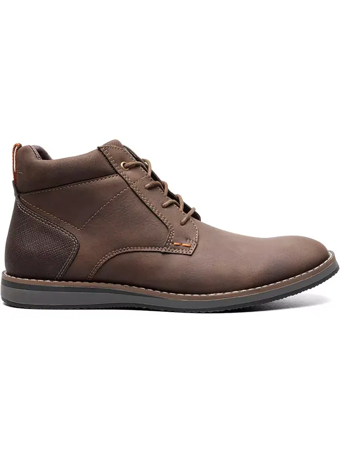 Мужские ботинки Circuit Plain Toe Chukka Nunn Bush — изображение 3 из 8, коричневый мульти