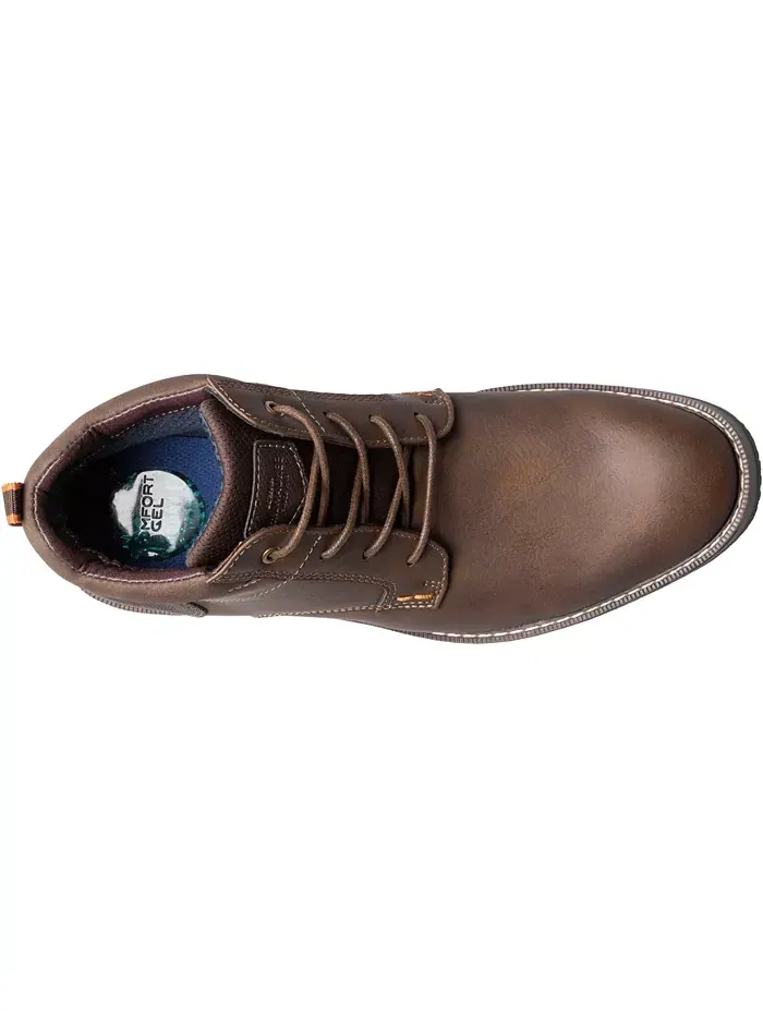 Мужские ботинки Circuit Plain Toe Chukka Nunn Bush — изображение 6 из 8, коричневый мульти