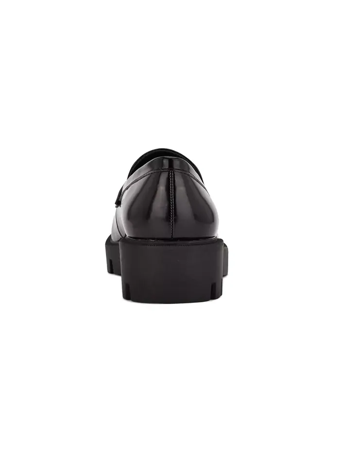 Женские пенни-лоферы Maibel на массивной подошве Nine West — изображение 3 из 5, черный