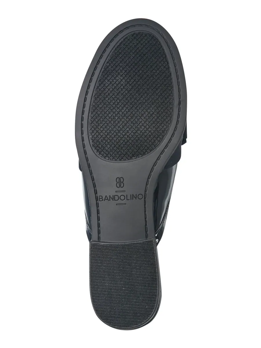 Женские мюли-лоферы Leilani Bow Slip-On Tailored Mule Loafers Bandolino — изображение 5 из 5, темно-синий