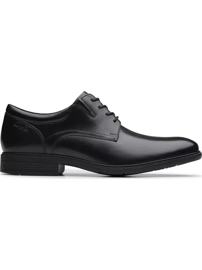 Мужские туфли Clarks Steadwell с кружевной отделкой — изображение 2 из 7, черный