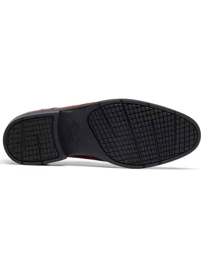 Мужские туфли Clarks Steadwell с кружевной отделкой — изображение 2 из 7, коричневый