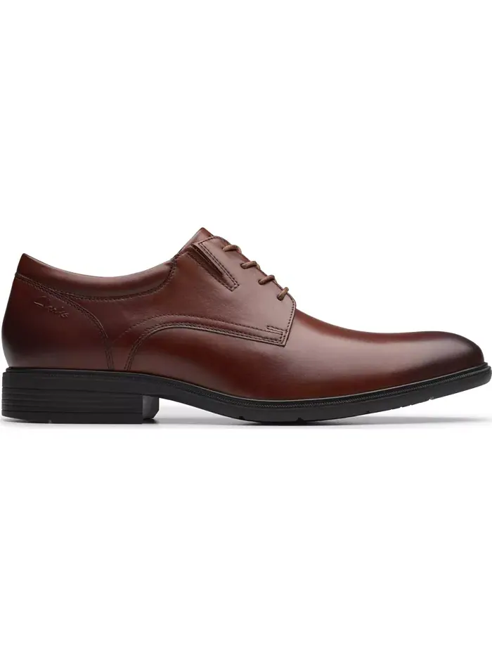 Мужские туфли Clarks Steadwell с кружевной отделкой — изображение 7 из 7, коричневый