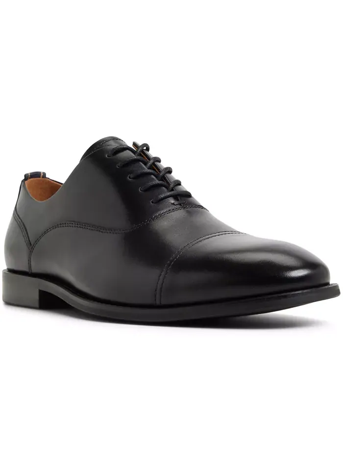Мужские оксфорды Wingtip Macarthur со шнуровкой Brooks Brothers — изображение 1 из 5, черный