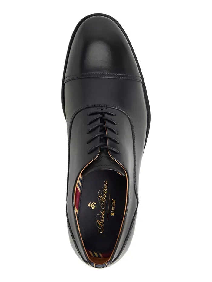 Мужские оксфорды Wingtip Macarthur со шнуровкой Brooks Brothers — изображение 4 из 5, черный