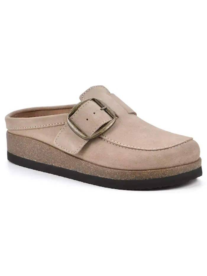 Женские сабо Bueno Slip On White Mountain — изображение 1 из 6, бежевый/бежевый