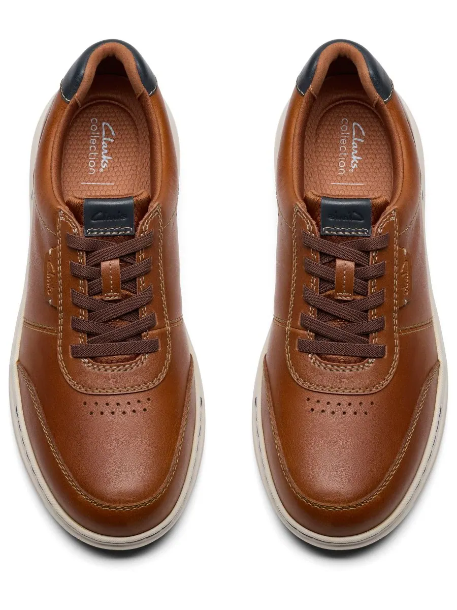Кроссовки мужские Clarks Craftwell, повседневные, на шнуровке — изображение 5 из 7, бежевый
