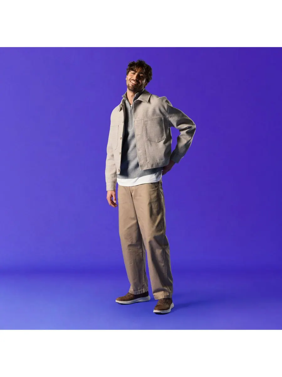 Мужские повседневные кроссовки Craftwell на шнуровке Clarks — изображение 5 из 10, бежевый