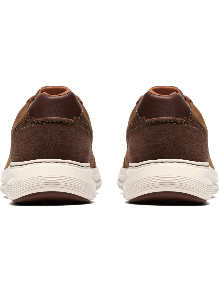 Мужские повседневные кроссовки Craftwell на шнуровке Clarks — изображение 10 из 10, бежевый