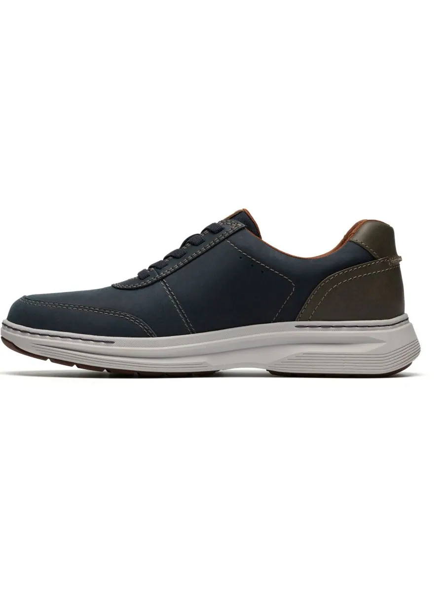 Кроссовки мужские Clarks Craftwell, повседневные, на шнуровке — изображение 4 из 7, темно-синий