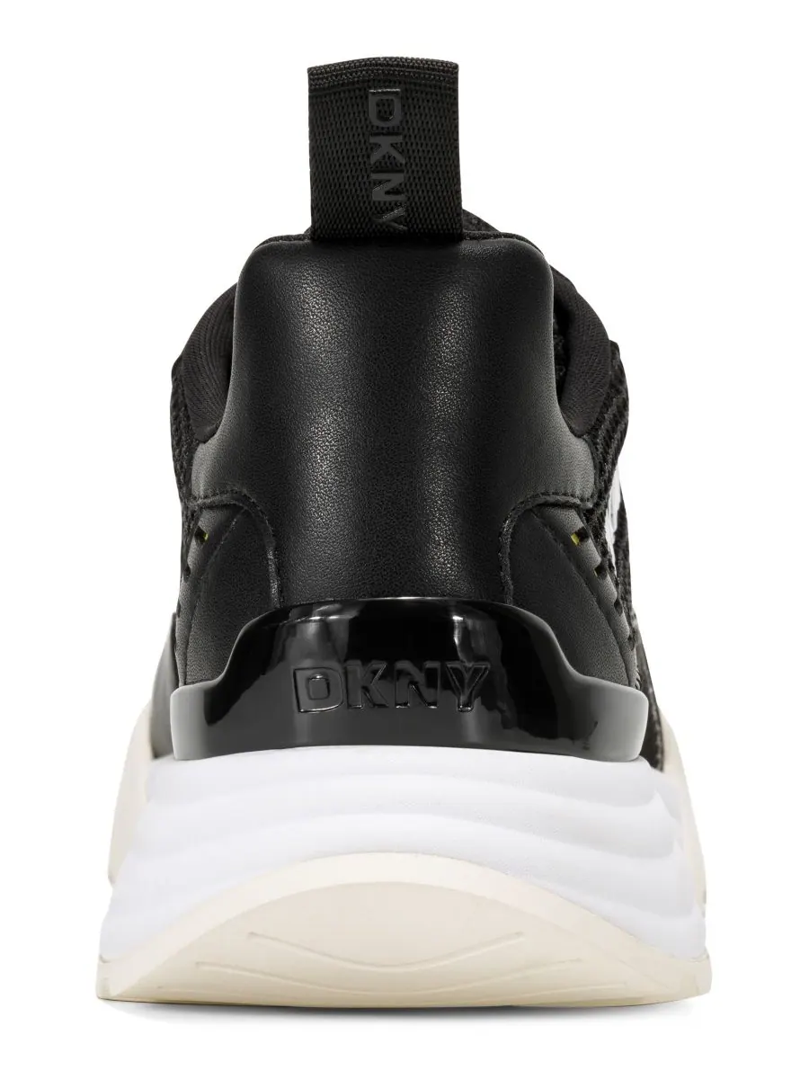 Женские кроссовки Zanira на шнуровке DKNY — изображение 3 из 5, черный