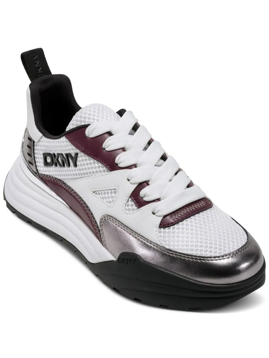 Женские кроссовки Zanira на шнуровке DKNY — изображение 1 из 5, белый