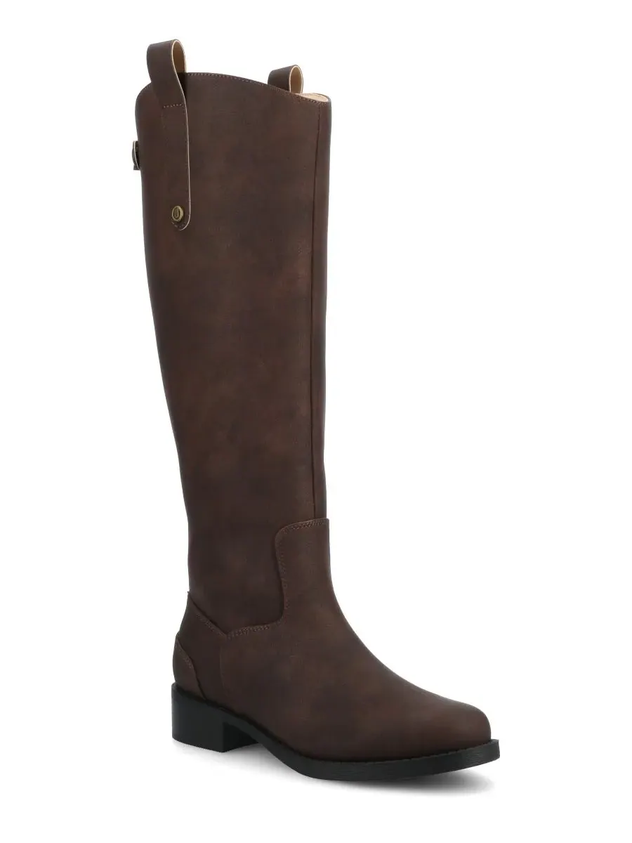 Женские высокие сапоги для верховой езды Gema Journee Collection, Vintage Chocolate