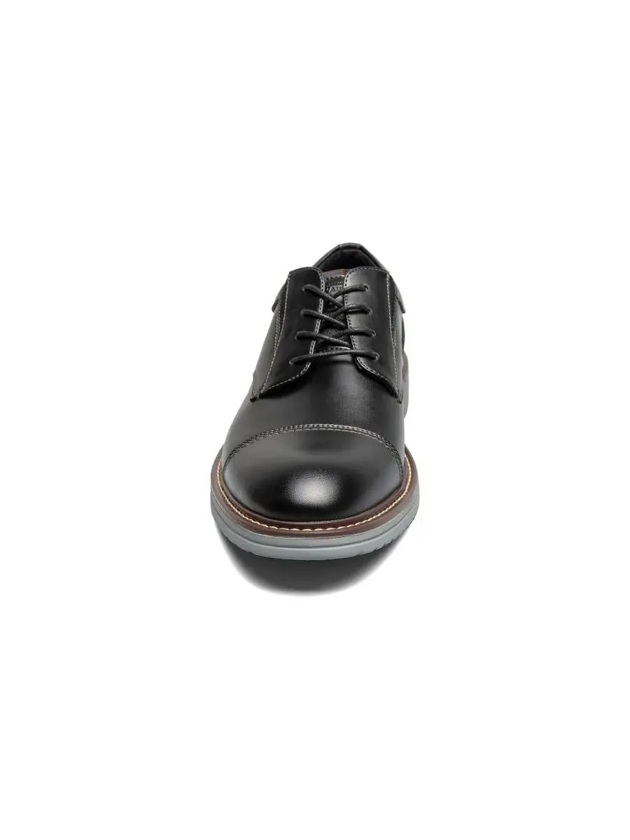Мужские оксфорды Gates с мыском Cap Toe Nunn Bush — изображение 2 из 7, черный мульти