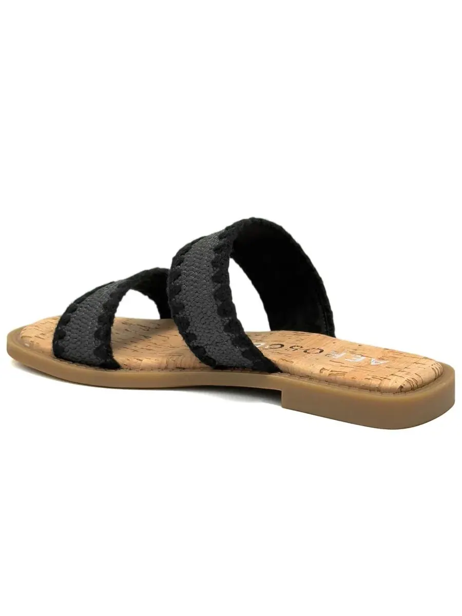 Женские сандалии-слипоны Centro Aerosoles — изображение 5 из 5, черный