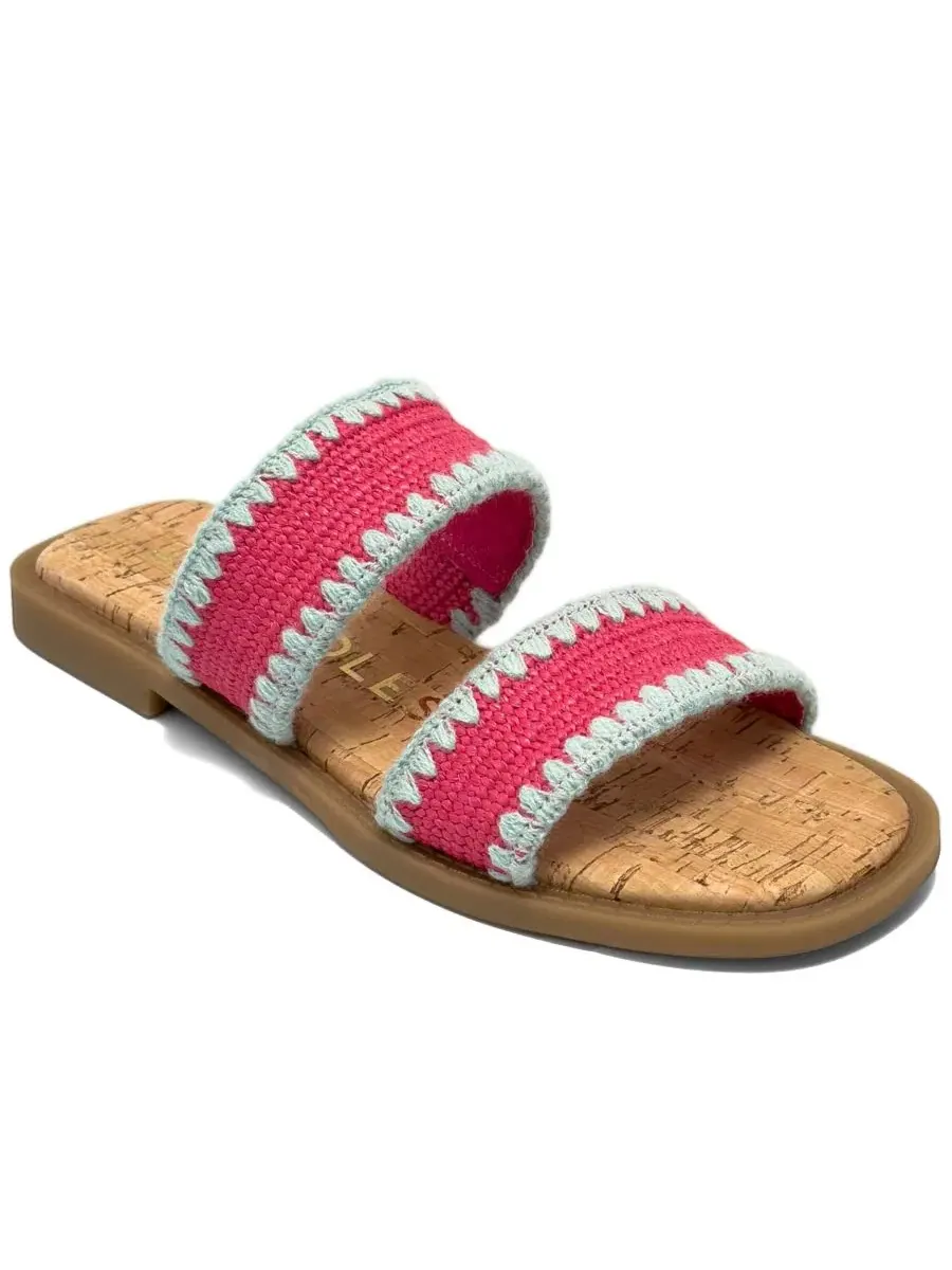Женские сандалии-слипоны Centro Aerosoles — изображение 1 из 6, маджента