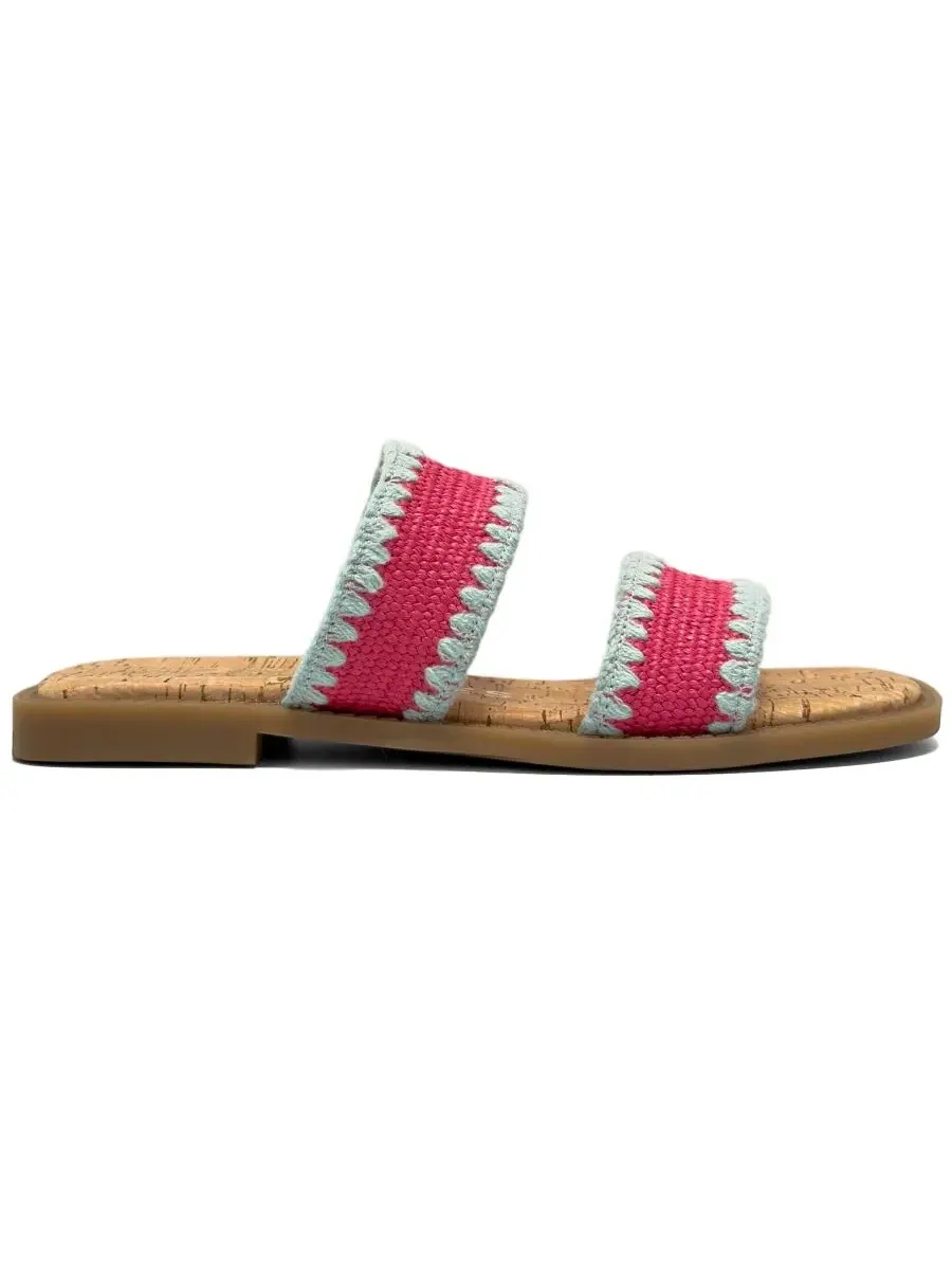 Женские сандалии-слипоны Centro Aerosoles — изображение 2 из 6, маджента